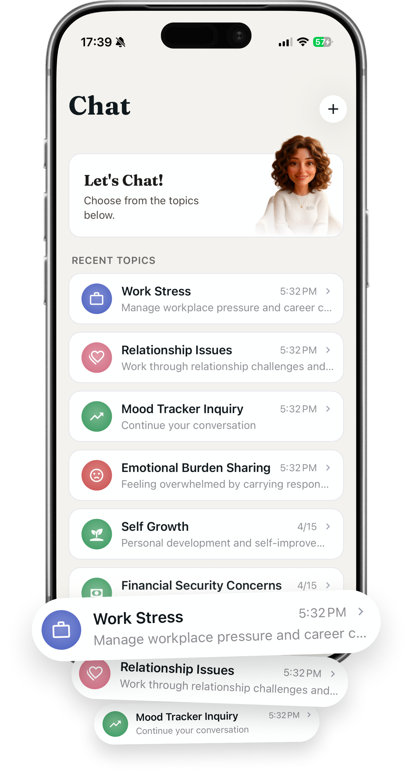Innermost conversation threads